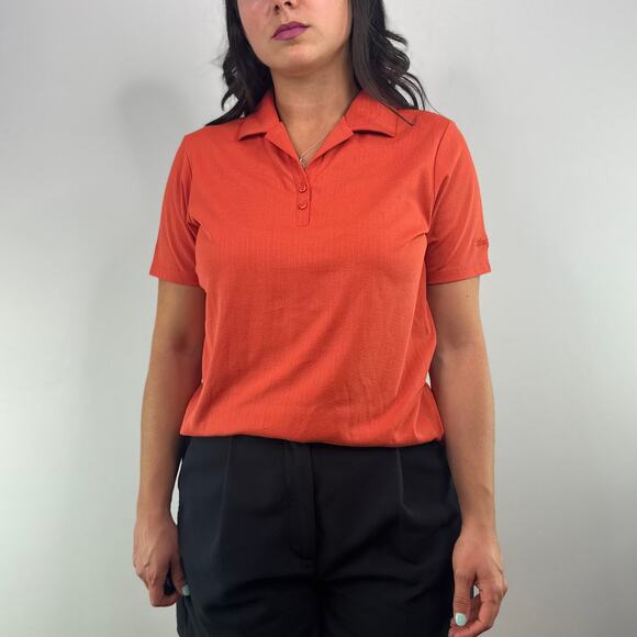 Cutter & Buck Orange Polo Top - Picture 2 of 11
